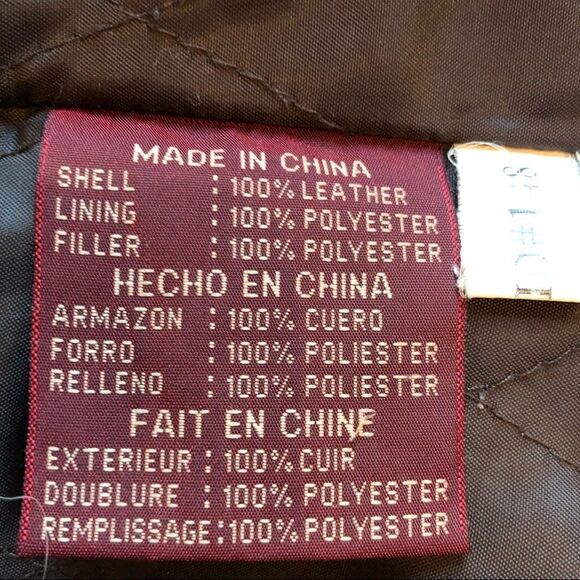 G III Women's Brown Suede Jacket Full Zip Lined Attached Belt Size Small Petite - Picture 5 of 11